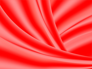 Red abstract background, vector illustration