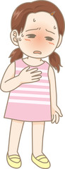 熱中症の子供