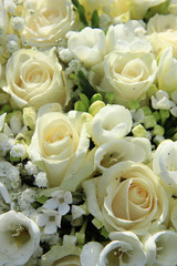 White wedding arrangement