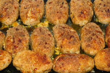 Chicken Kiev cutlets