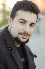Fototapeta premium Smirking Man