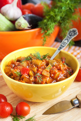 Vegetable stew (Ratatouille)