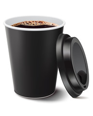coffee cup isolated. Vector illustration