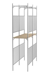 realistic 3d render of scaffolings