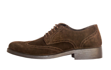 brown shoes