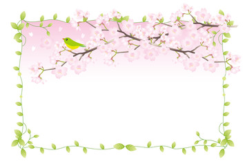 桜うぐいすフレーム