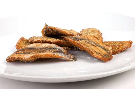 acciughe deliscate e fritte