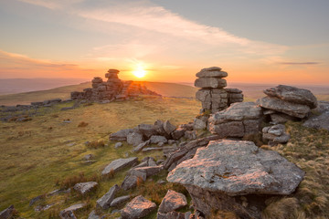 Great Staple Tor Dartmoor Devon Uk © annacurnow