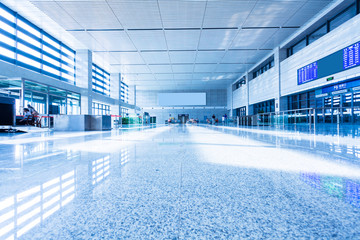 interior of High Speed ​​Rail Station in china