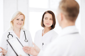 Fototapeta premium doctors on a meeting