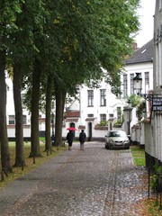 small street in Brugges