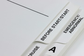 Checkliste eines Businessjets