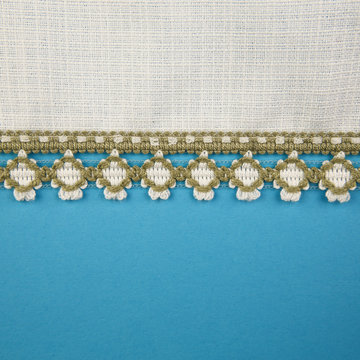Blue background with streep