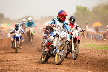 Foto auf Acrylglas Motorsport motocross