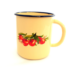 Enameled mug