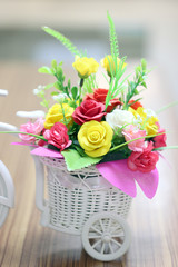 artificial flowers of modern.