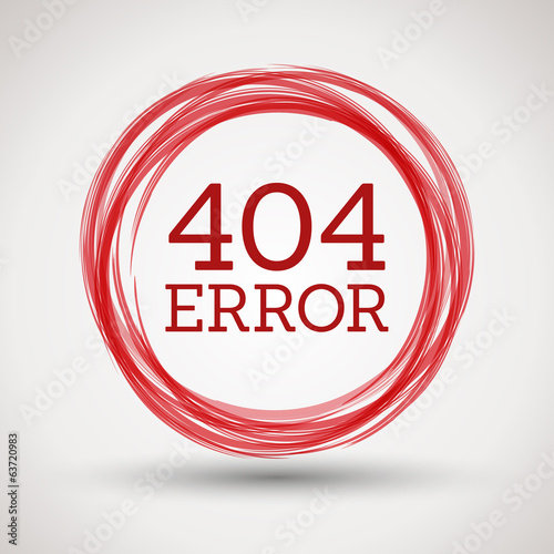 "red 404 error" Stock image and royaltyfree vector files on Fotolia