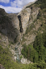 pont du Châtelet et vallée de l'Ubaye