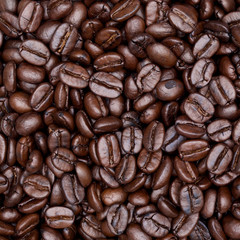 Obraz premium close up shot of coffee background
