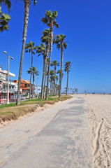 Walkway at Venice Beach, California