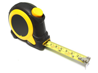 tape measure isolated on white background