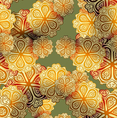 Russian seamless pattern