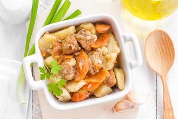 Meat with vegetables