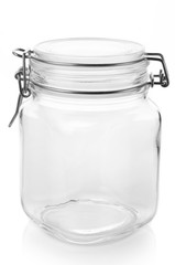 Glass jar