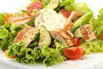 insalata con pollo