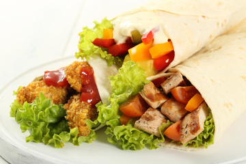 tortilla wrap mista