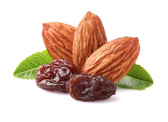 Almonds with raisins