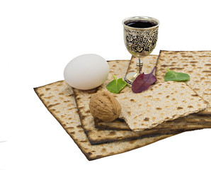 Traditional food of Jewish Passover holiday