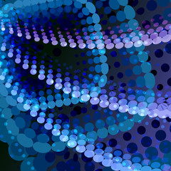 Abstract bubble background