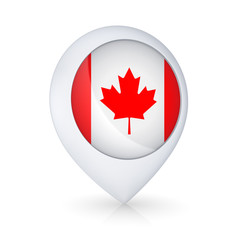 Icon with Canadian flag.