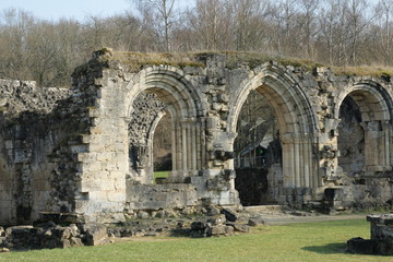 Fototapeta premium Abbaye de Vauclair dans l'aisne