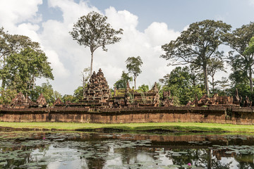 Fototapeta na wymiar Banteay Srei Temple, Cambodia