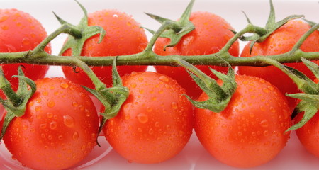 Grapillon de tomates