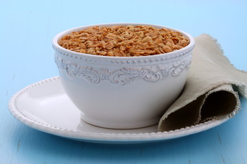 Delicious and healthy granola cereal