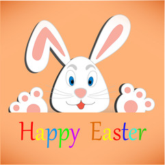 Easter bunny card