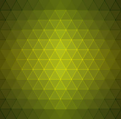 abstract background triangle green