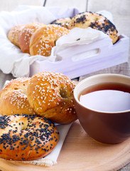 Homemade bagels