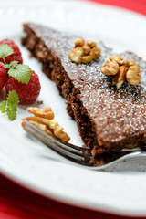 Schokoladen-Walnuss-Kuchen