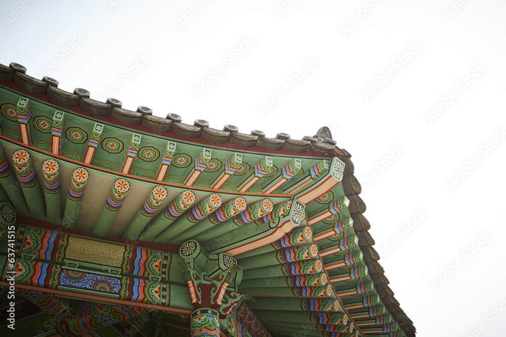 Wall mural Korean traditional