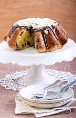 Orange and date cake