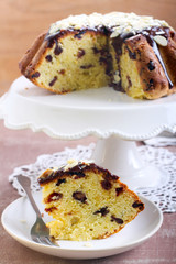 Orange and date cake