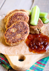 Vegetarian falafel