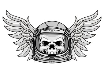 astronaut skull