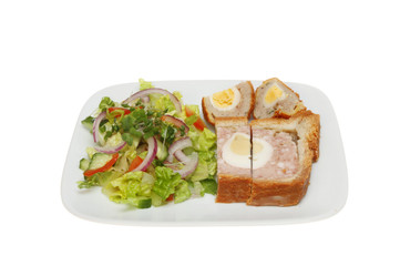 Pie and egg