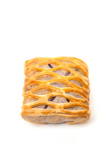 Taro Pie isolated