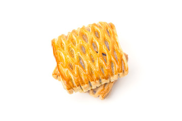Taro Pie isolated